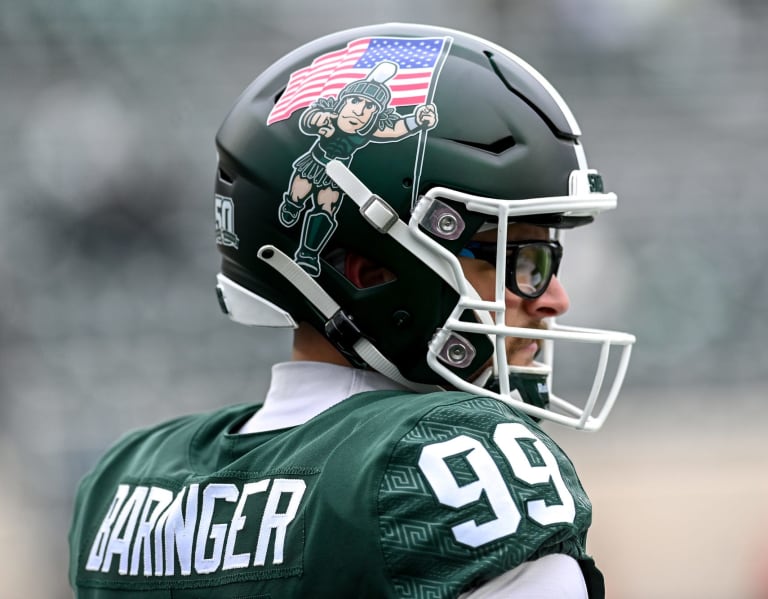 Michigan State's Bryce Baringer Named Walter Camp First-Team All-American