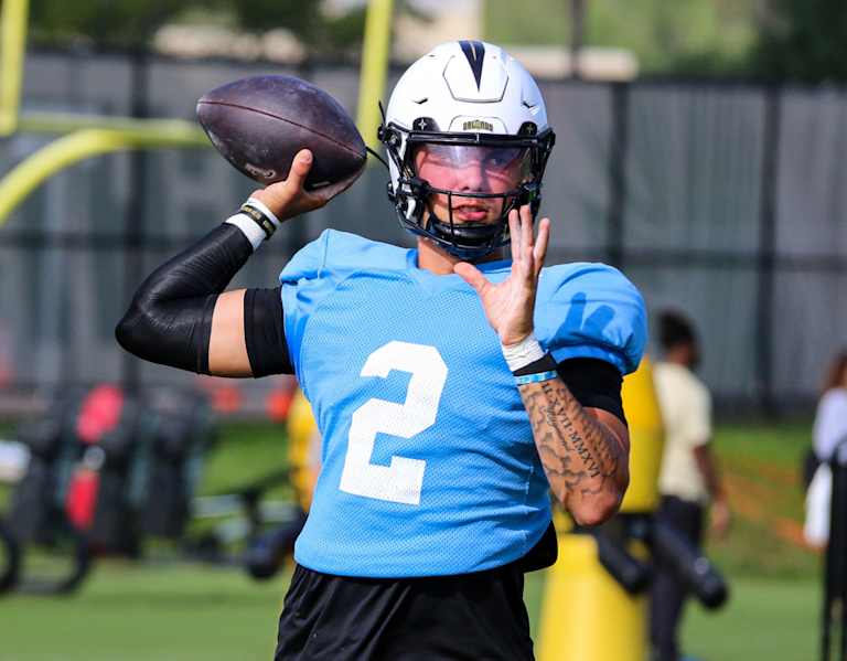 Tayven Jackson feels at home at UCF, now focused on winning starting job