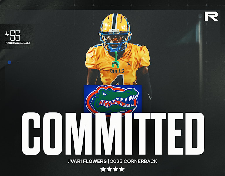 Florida adds No. 5 CB J'Vari Flowers to cap 2025 recruiting haul