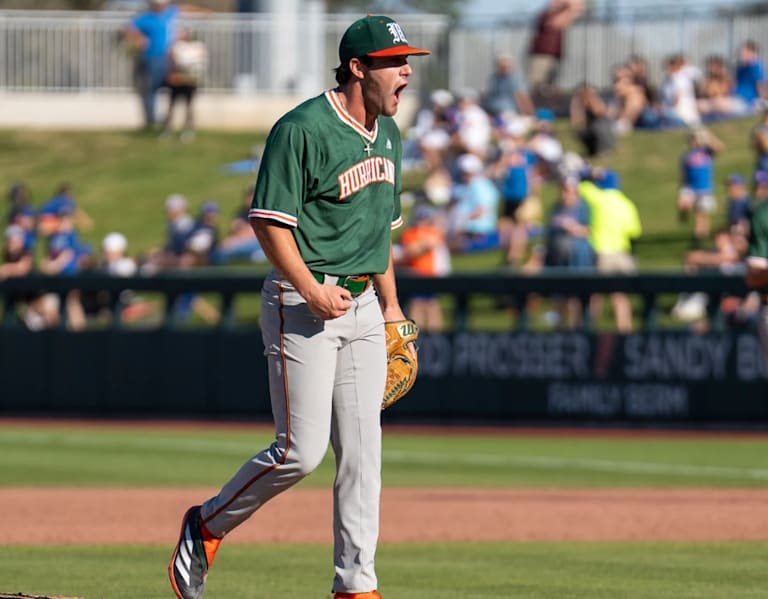 Miami Baseball: Canes avoid sweep of Gators, defeat No. 8 Florida 13-7