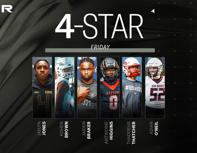 Four-Star Friday: Six more prospects join elite ranks