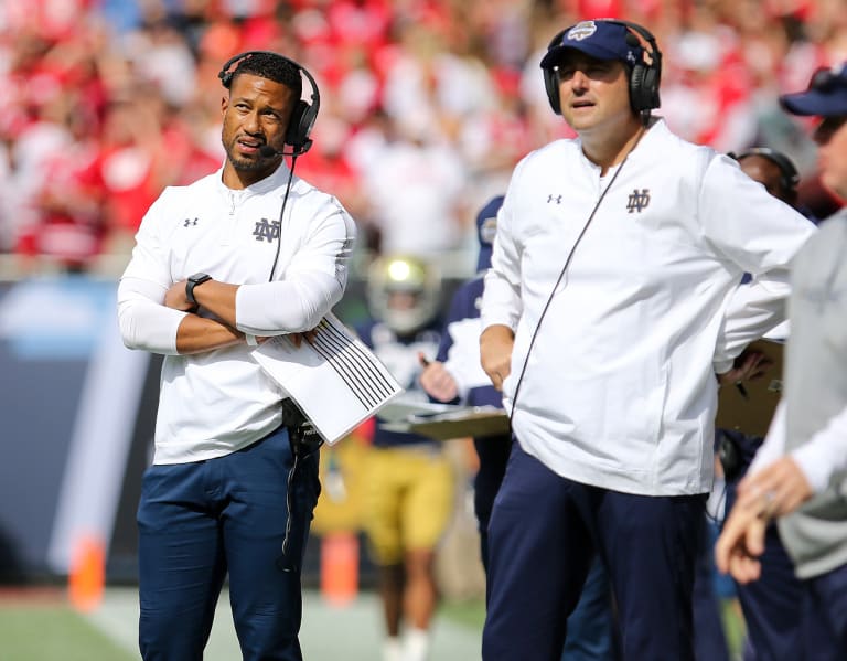 Candidates for the Notre Dame Fighting Irish football head coach position  to replace Brian Kelly, who is leaving for LSU