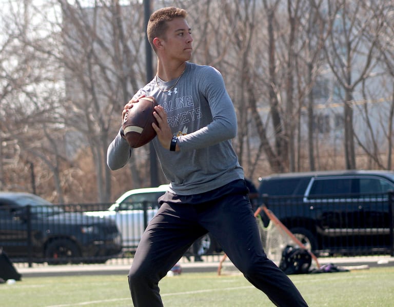 Full Workout Video Of 2024 Michigan Wolverines Football Recruiting QB