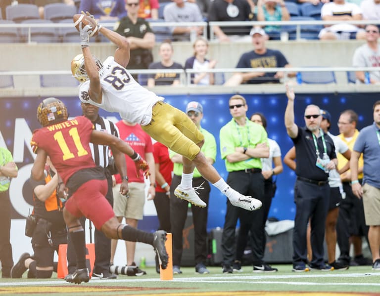 Steelers select Notre Dame WR Chase Claypool with 2nd-round pick