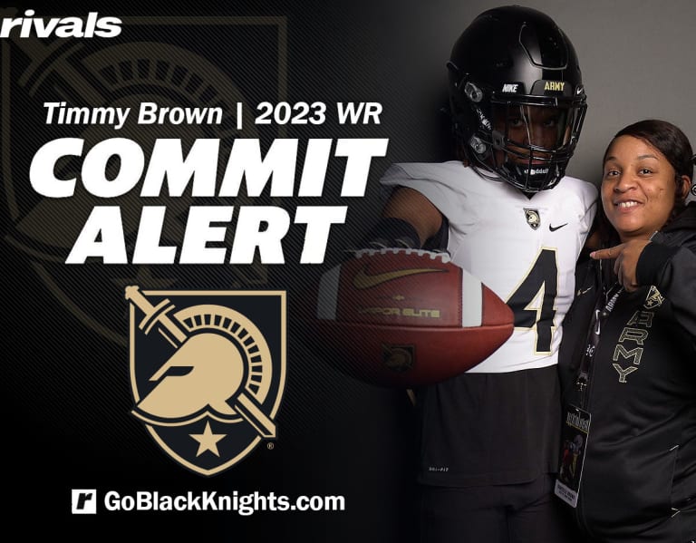 WR Timmy Brown joins the 2023 Army recruiting class - GoBlackKnights