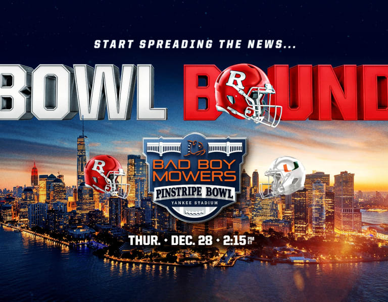 Rutgers Football Is In The Pinstripe Bowl + Rhoops / Illinois Recap