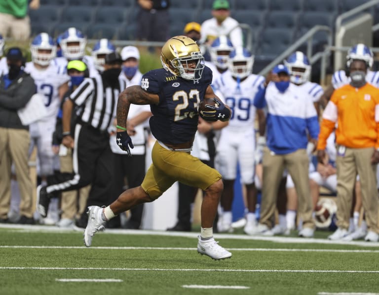 Notebook Two Plays Alter Momentum In Notre Dame Football's Victory