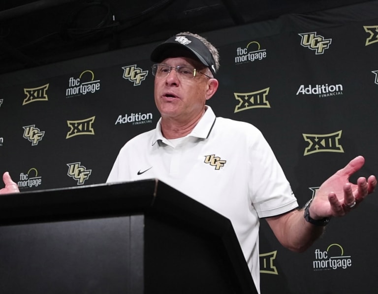 West Virginia 41, UCF 28 - Gus Malzahn Press Conference - BVM Sports