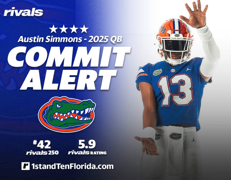 Florida Lands Early Commitment From 2025 QB Austin Simmons