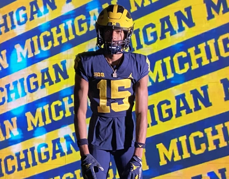 2026 WR Chris Henry Jr. building bond with Michigan coaching staff