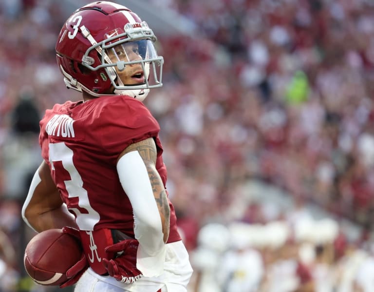 Alabama receiver Jermaine Burton set to return for his senior