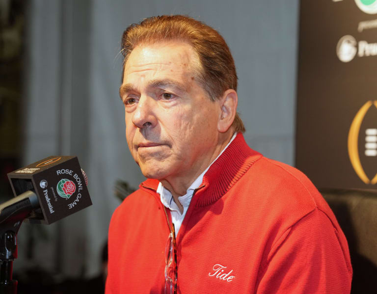 Nick Saban 'not concerned' about Michigan sign stealing ahead of Rose ...