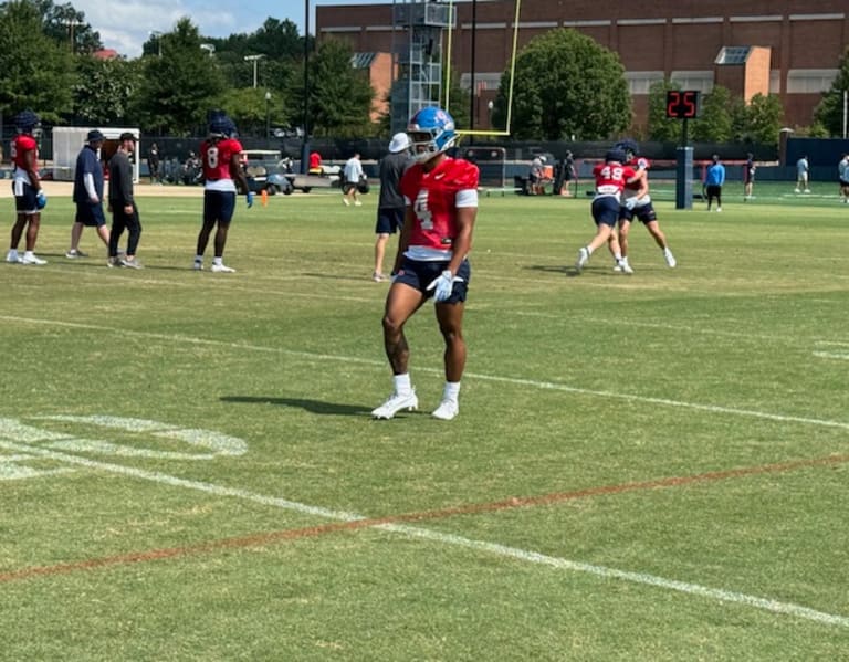 Notes: Micah Davis begins his Ole Miss career as camp continues ...