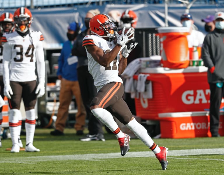 Former Michigan Wolverines football & current Browns WR Donovan Peoples- Jones reeled in a 75-yard TD this weekend.