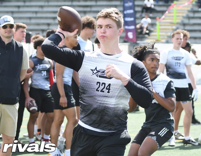 2025 QB Sharma Stuns Huge Frame, Power, and Speed on Display at Rivals