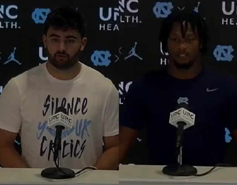 Sam Howell, Ty Chandler Discuss UNC's Offense, Virginia, and More