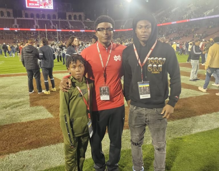 Stanford Football 2025 4star CB Chuck McDonald III enjoyed his Big