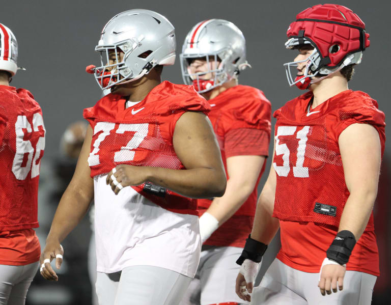 Ohio State: OL focus narrowing on right guard as spring ball ends