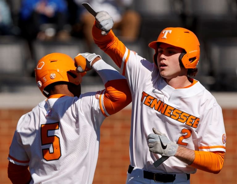 Evan Russell hits three homers to lead Tennessee baseball vs. Vanderbilt