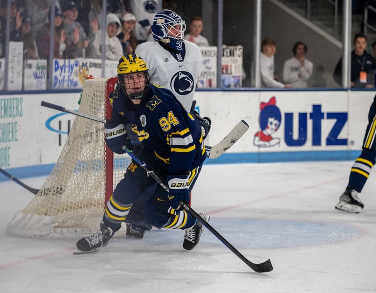 Fantilli lifts Michigan over Penn State with overtime goal - Maize ...