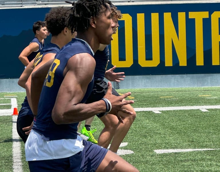 2025 athlete Holmes enjoys West Virginia camp experience BVM Sports