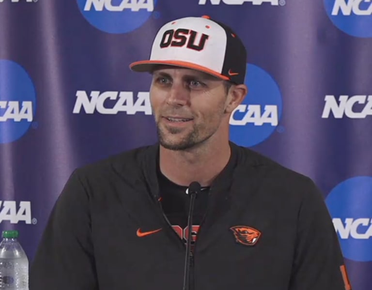 WATCH Oregon State Baseball Talks SeasonEnding Loss To LSU BeaversEdge