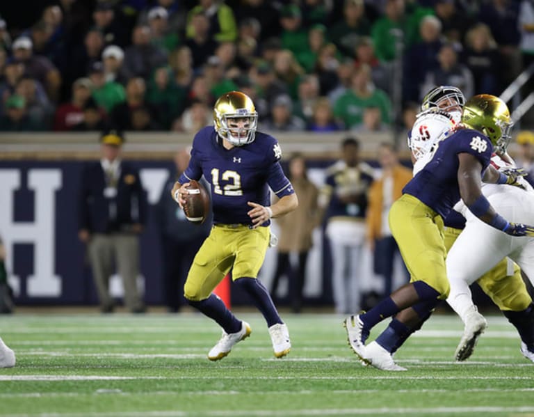 Notre Dame QB Ian Book reminds me a lot of Taysom Hill