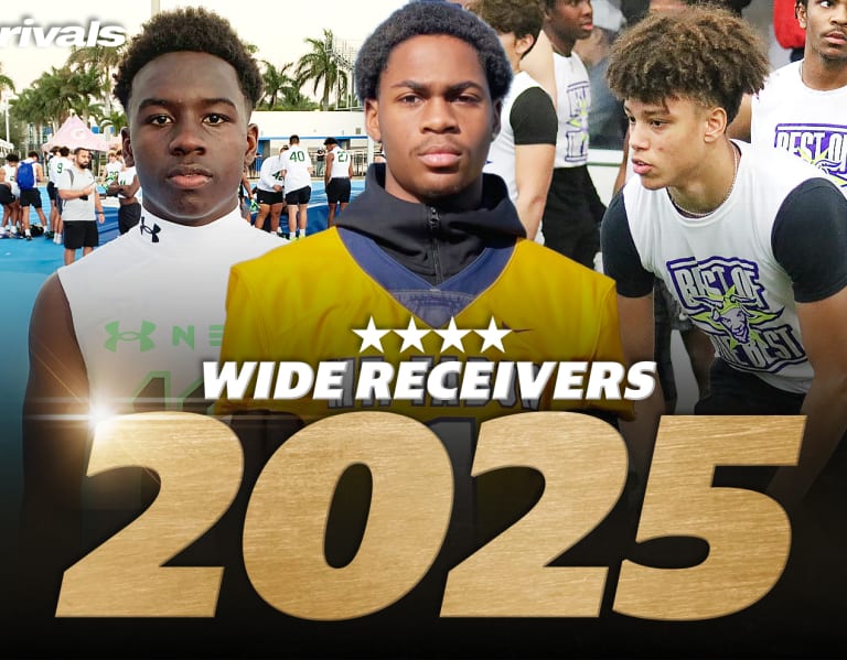 Five new fourstar WRs unveiled for 2025 class Rivals Football