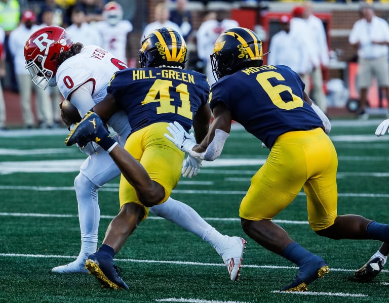 Snap counts, PFF grades and more from Michigan's win over Rutgers