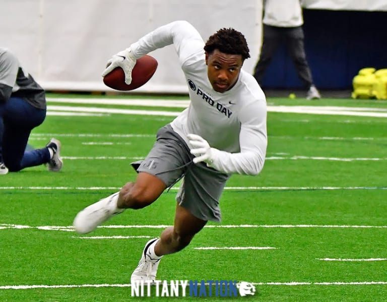 Jahan Dotson makes his case in front of all 32 NFL teams at Penn State Pro  Day