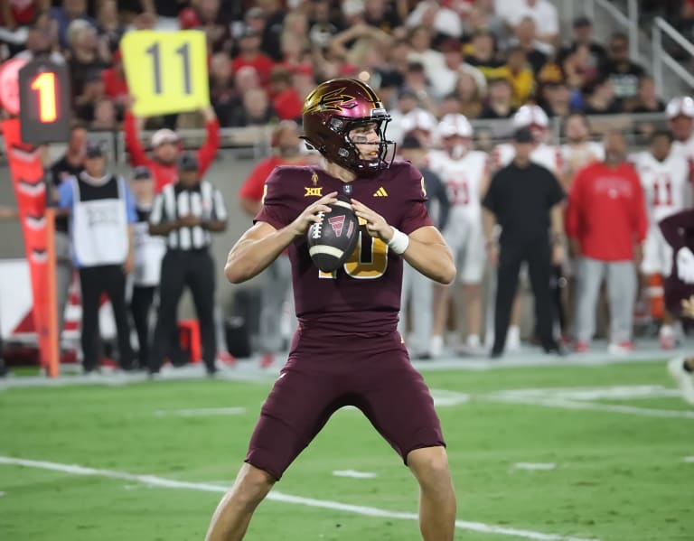 QB Sam Leavitt Back As The Sun Devils’ Starter For Oklahoma State ...