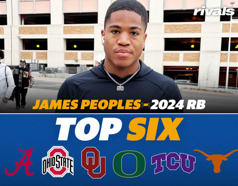 Elite Texas running back James Peoples dives into top six Rivals