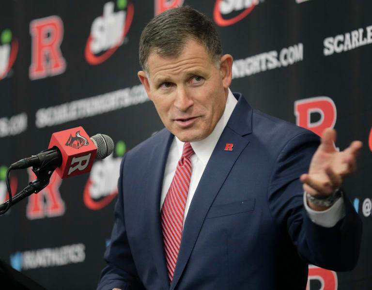 Rutgers Football HC Greg Schiano talks NSD, new position coaches