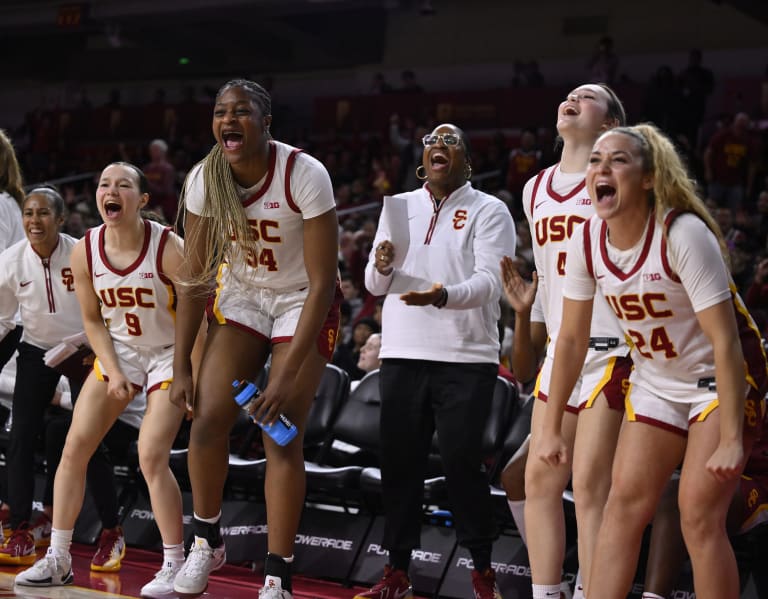 USC women's basketball dominant again in third top-10 win of season ...