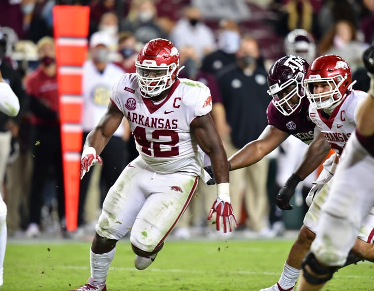 Arkansas Razorbacks' run of drafted defensive tackles continues with