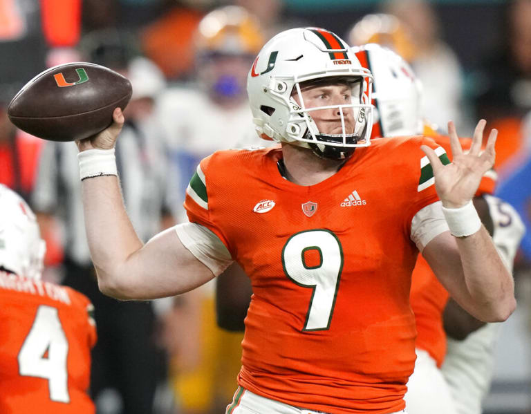 Both Miami Qbs Tyler Van Dyke And Jake Garcia To Stay With Miami 