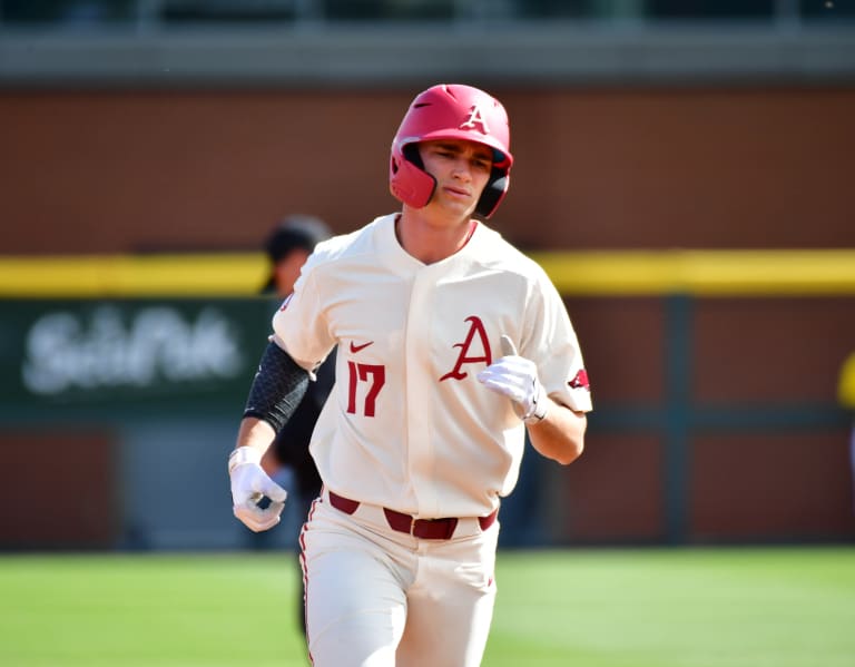 Arkansas baseball's Brady Slavens to return for fifth season