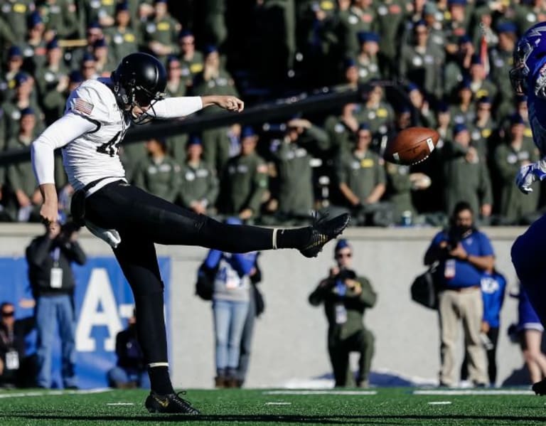 Punter Zach Harding getting an opportunity with New York Jets -  GoBlackKnights