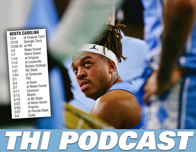 THI Podcast Breaking Down UNC's 202223 ACC Basketball Schedule