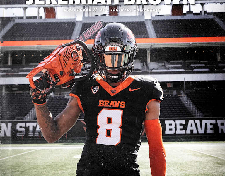 2026 LB Jeremiah Brown Commits to Oregon State