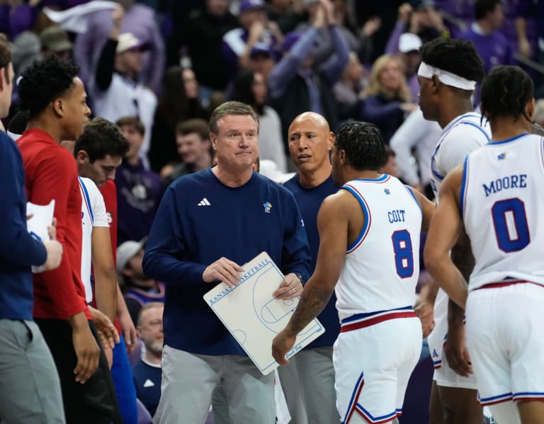 WATCH: Bill Self, AJ Storr, and Shakeel Moore talk after win at TCU