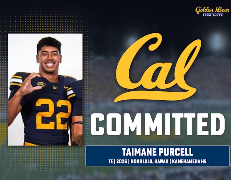 TE Taimane Purcell joins wave of Cal commitments following visit with Bears
