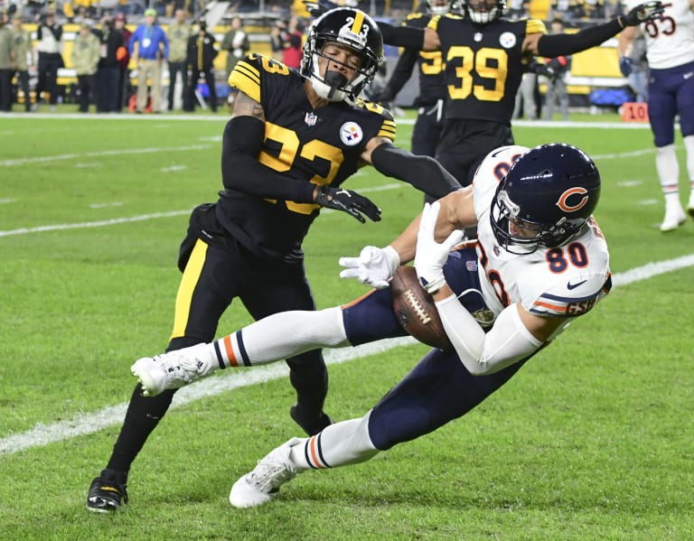 Chicago Bears TE Cole Kmet all catches in 2021