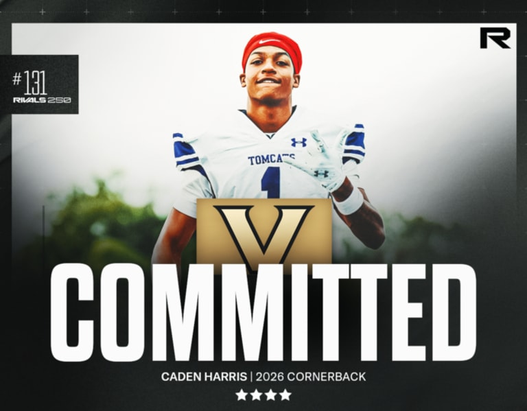 Vanderbilt reels in commitment from four-star CB Caden Harris