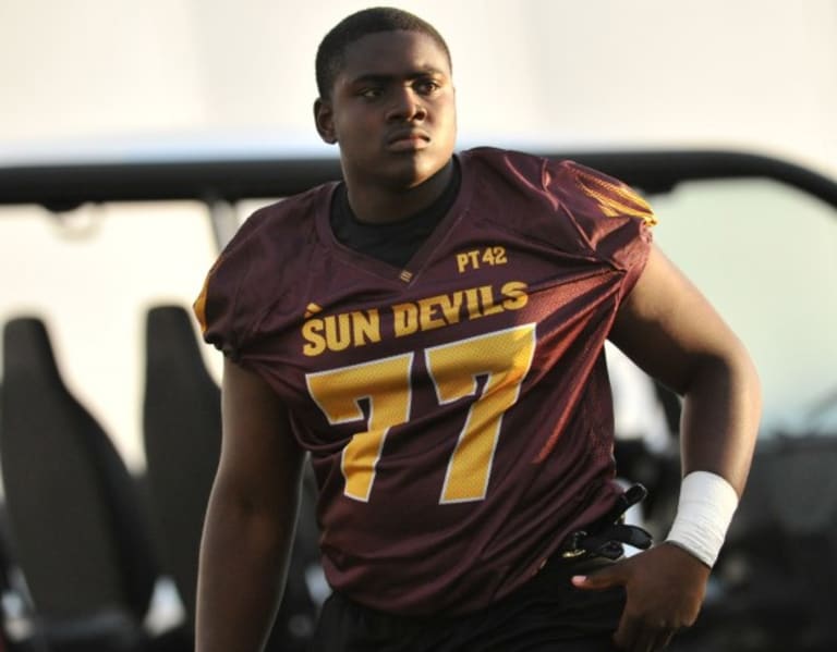 ASUDevils - Freshman offensive lineman LaDarius Henderson unfazed in ...