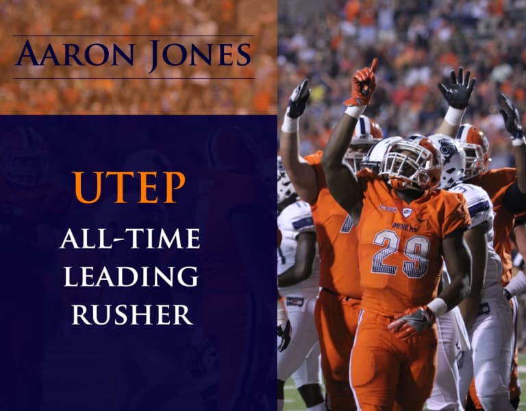 Aaron Jones, UTEP, Running Back