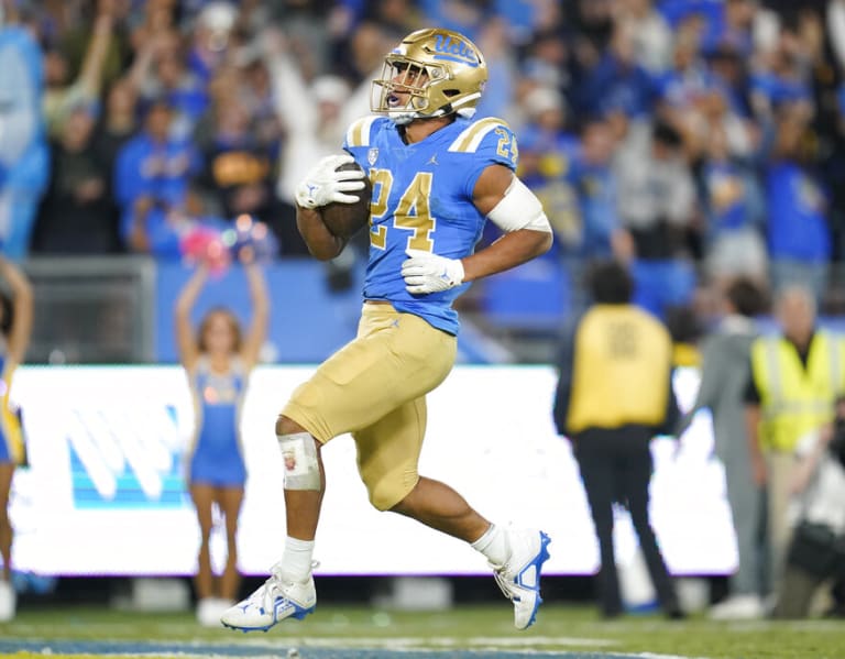 RB Zach Charbonnet Makes Full Return To UCLA Practice Tuesday ...