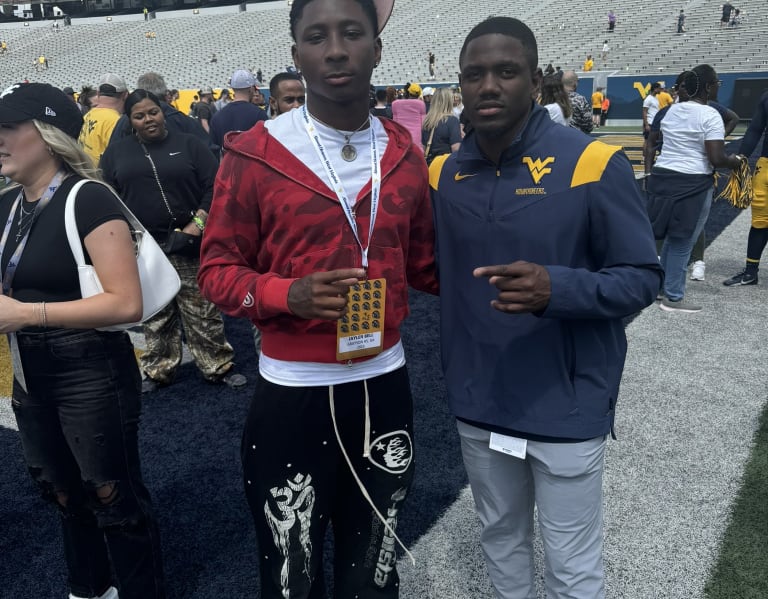 WVSports  –  2025 DB Bell grabs offer during trip to West Virginia