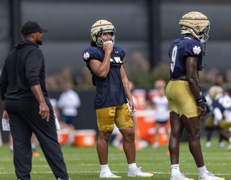 How Kyngstonn Viliamu-Asa is making case to play as freshman at Notre ...