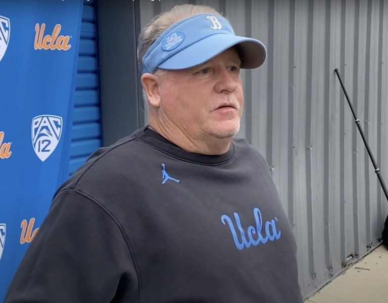 WATCH: UCLA Head Coach Chip Kelly Talks Before Tuesday's Practice ...